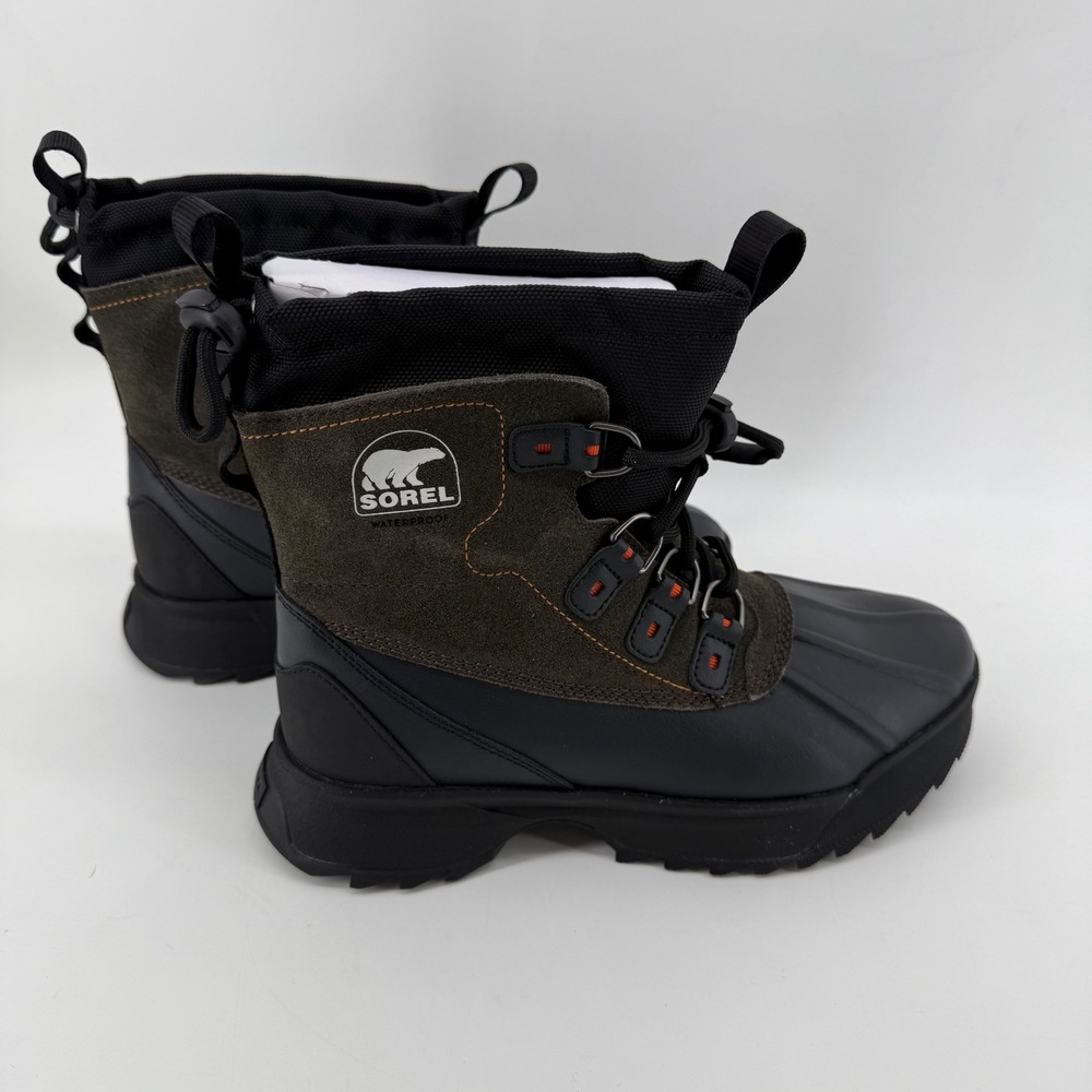 Sorel Scout 87 XT WP Mens Black‎ Quarry Waterproof Insulated Winter Boots Size 8
